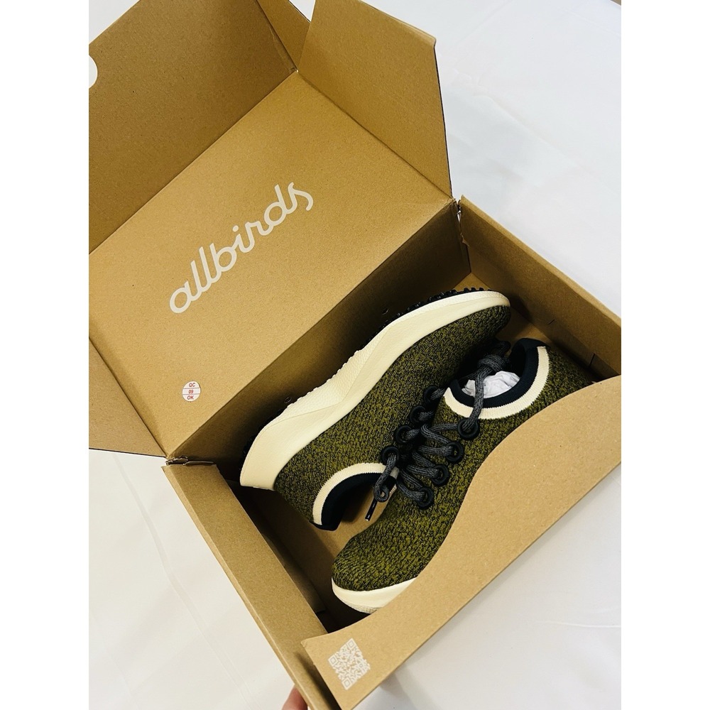 Allbirds Tree Dasher 2 Green Everyday Comfort Active Running Sneakers Shoes 5.5